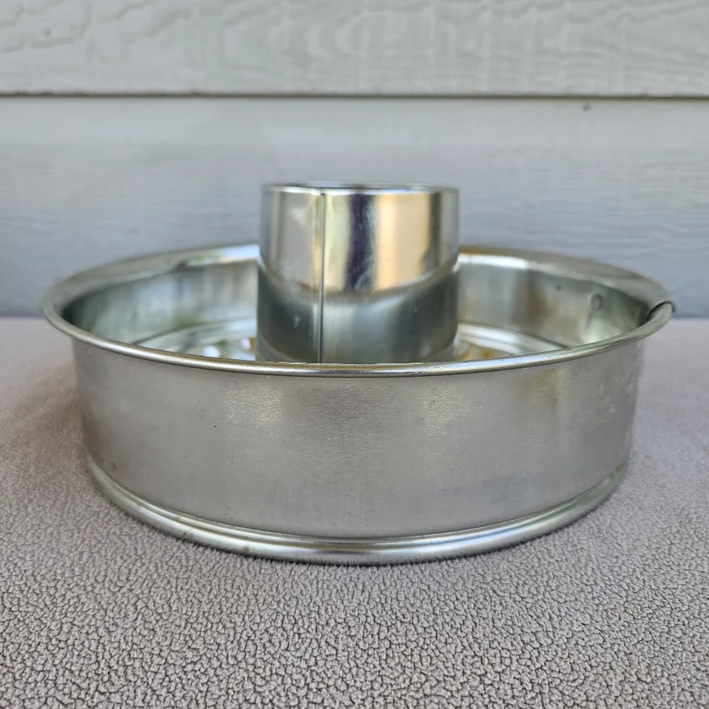 Vintage 1994 Pampered Chef Heart Shaped Springform Pan Set Instructions Box